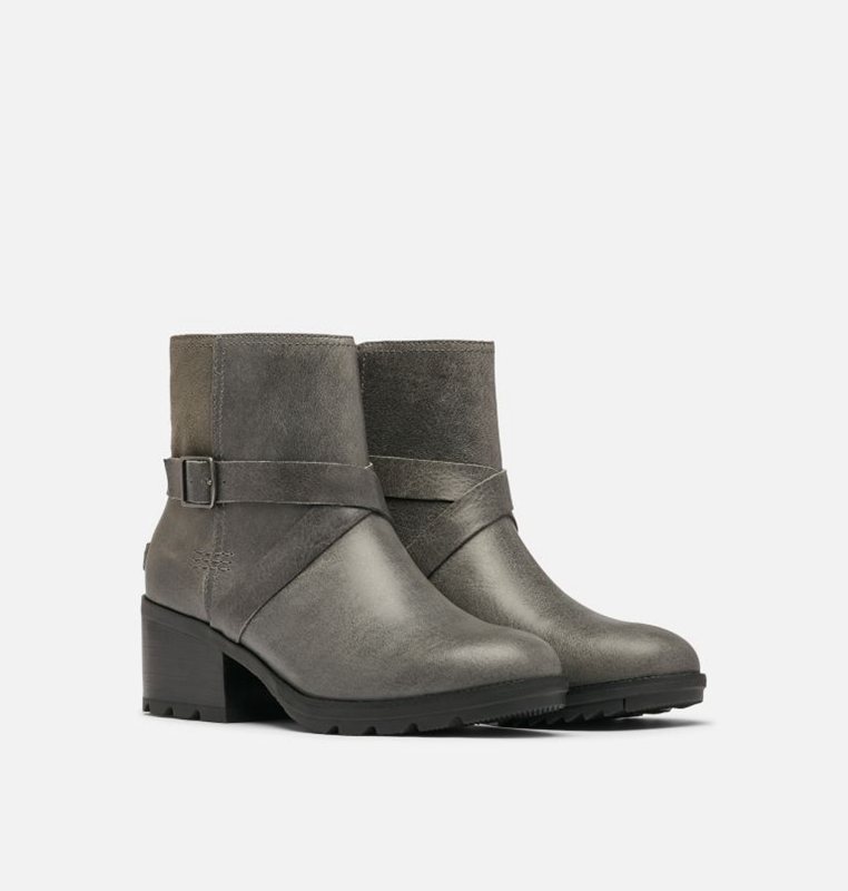 Sorel Dam Stövlar Mörk Grå - Cate™ Buckle Mid - SXK-472165